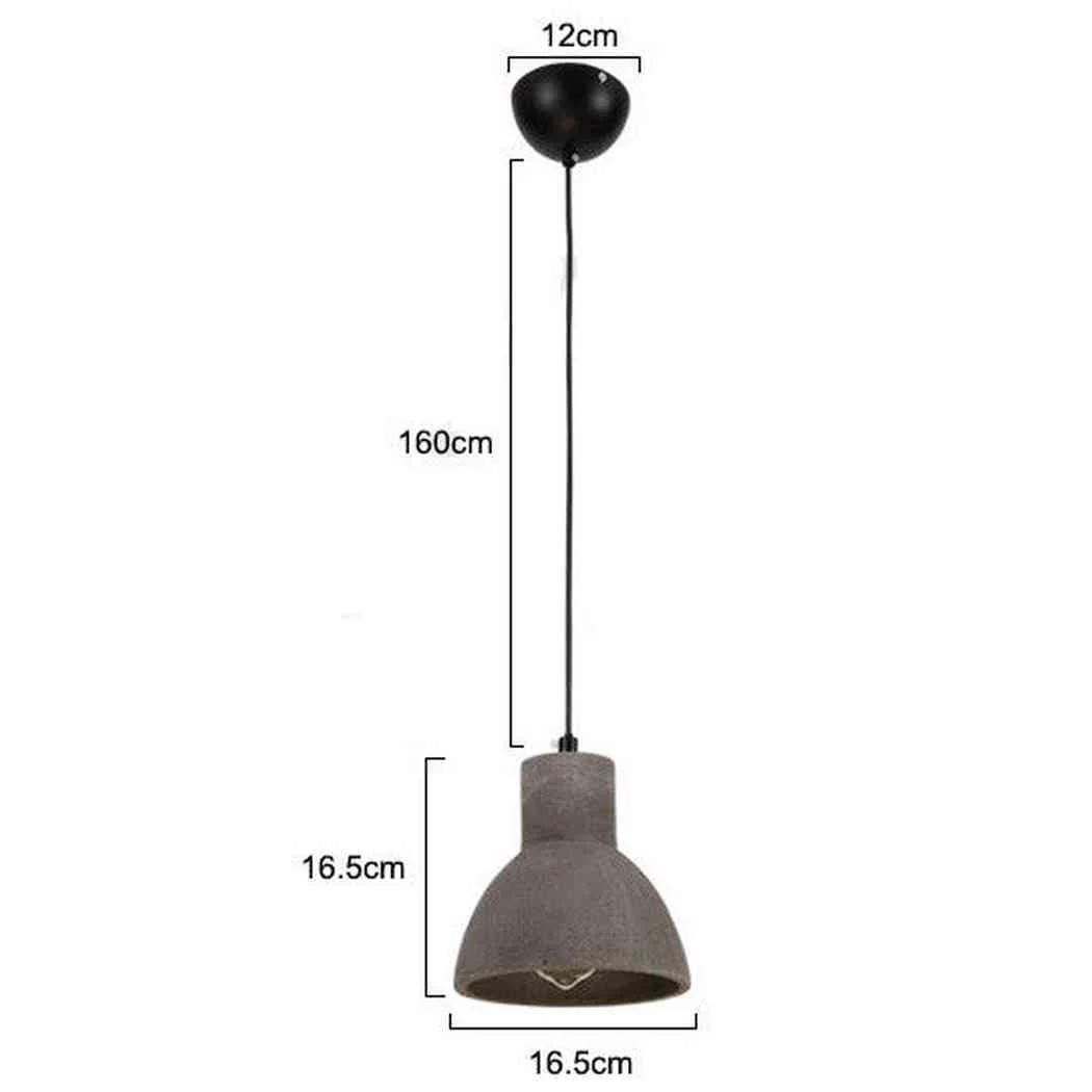 Adagio Concrete Industrial loft Pendant Light - Image 6
