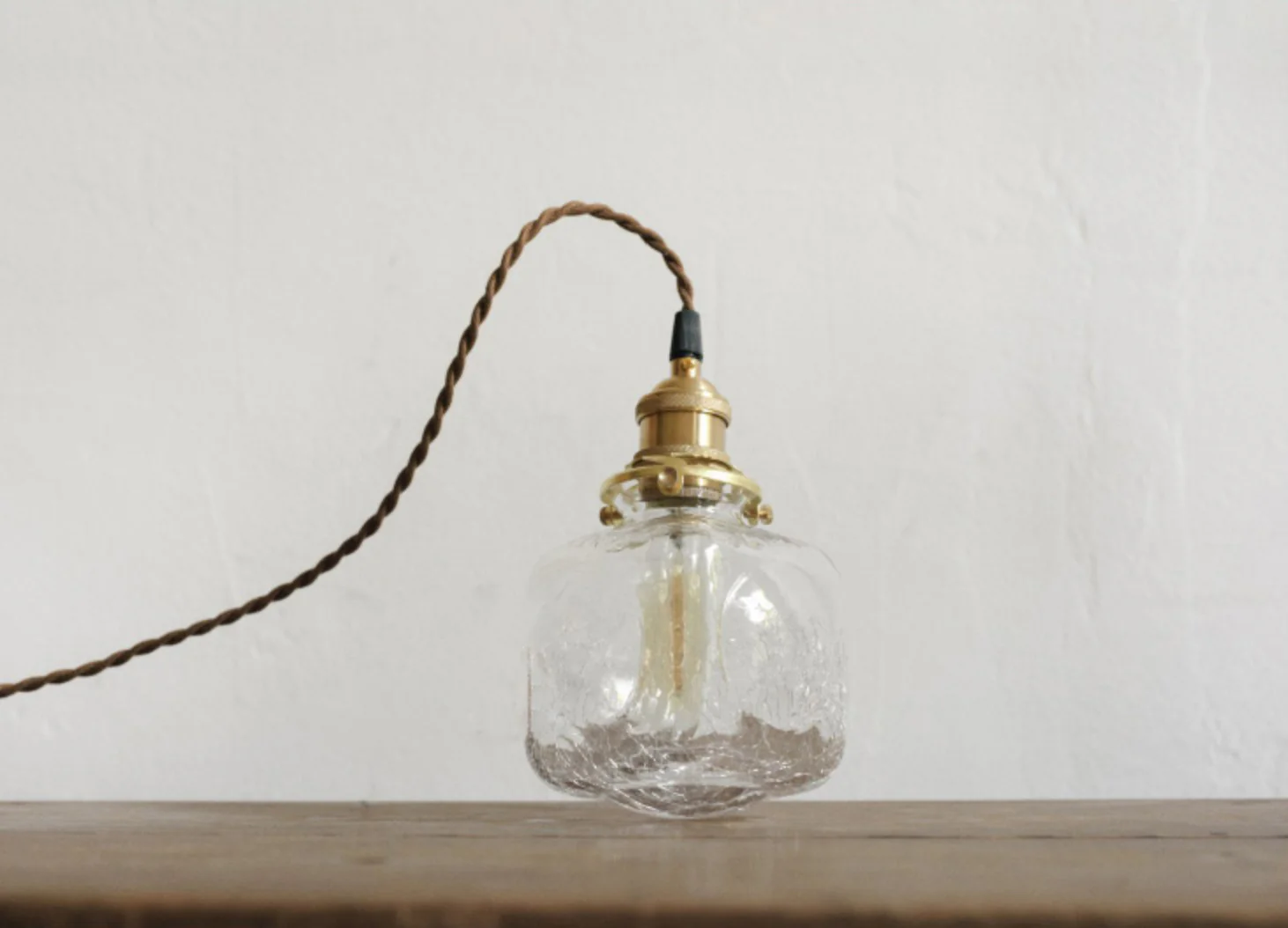 Alfred brass glass shade french country pendant light - Image 8
