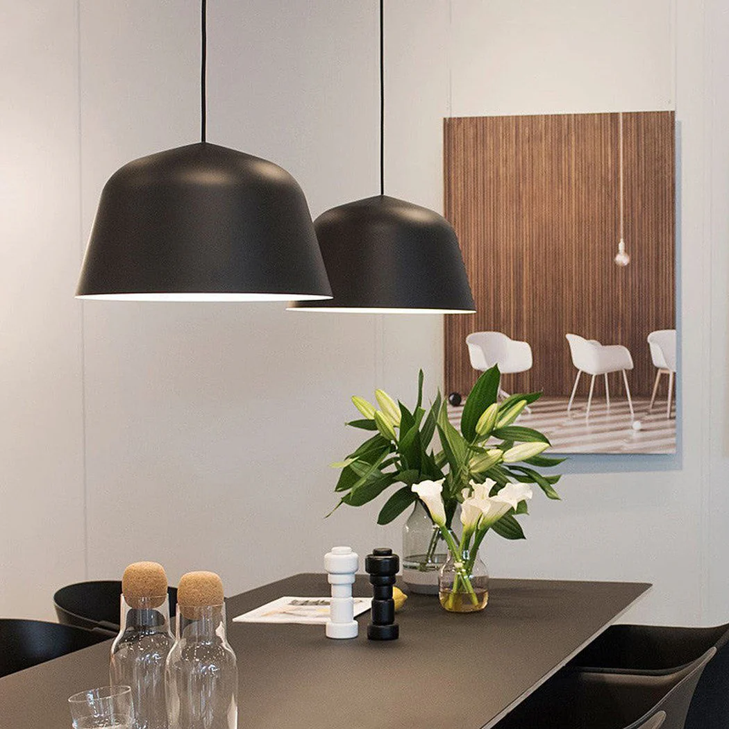 Ambit Metal Shade Pastel Coloured Pendant Light - Image 3