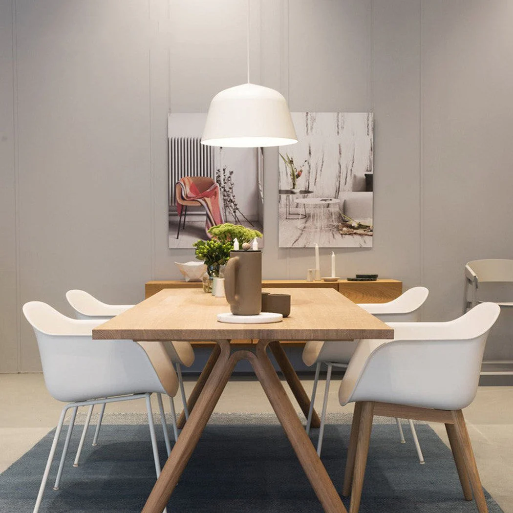 Ambit Metal Shade Pastel Coloured Pendant Light - Image 4
