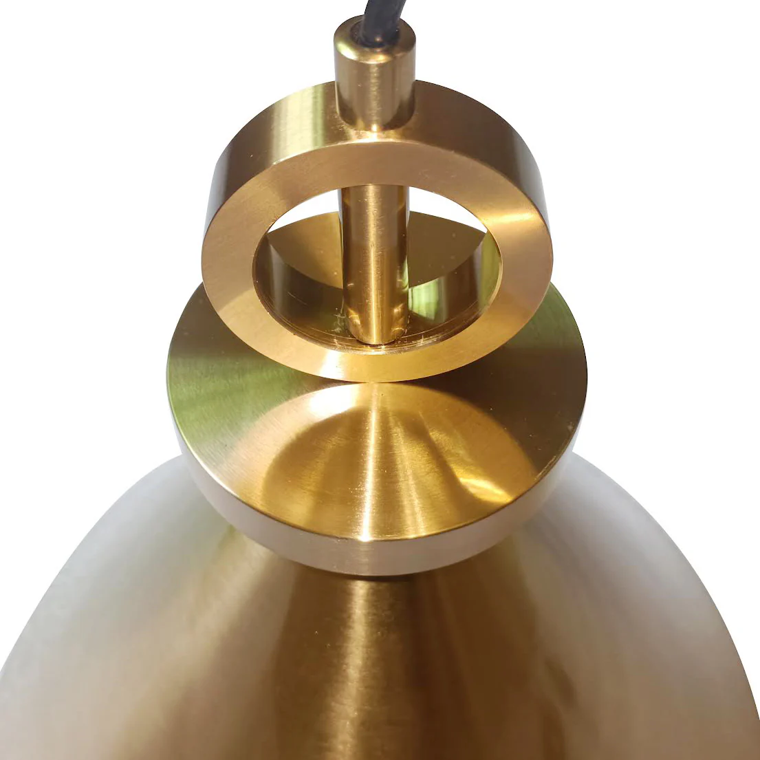 Amun Modern Pulley Brass Pendant Light - Image 13