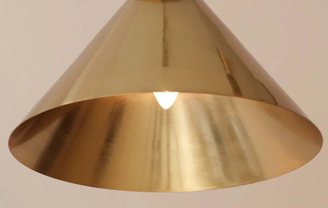 Amun Modern Pulley Brass Pendant Light - Image 6