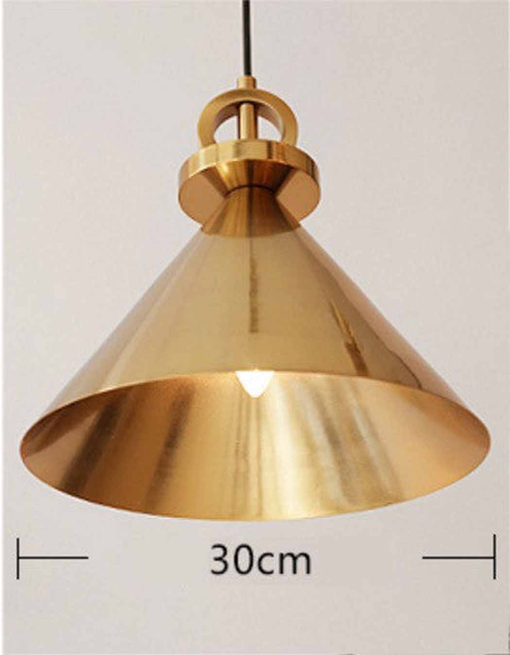 Amun Modern Pulley Brass Pendant Light - Image 9