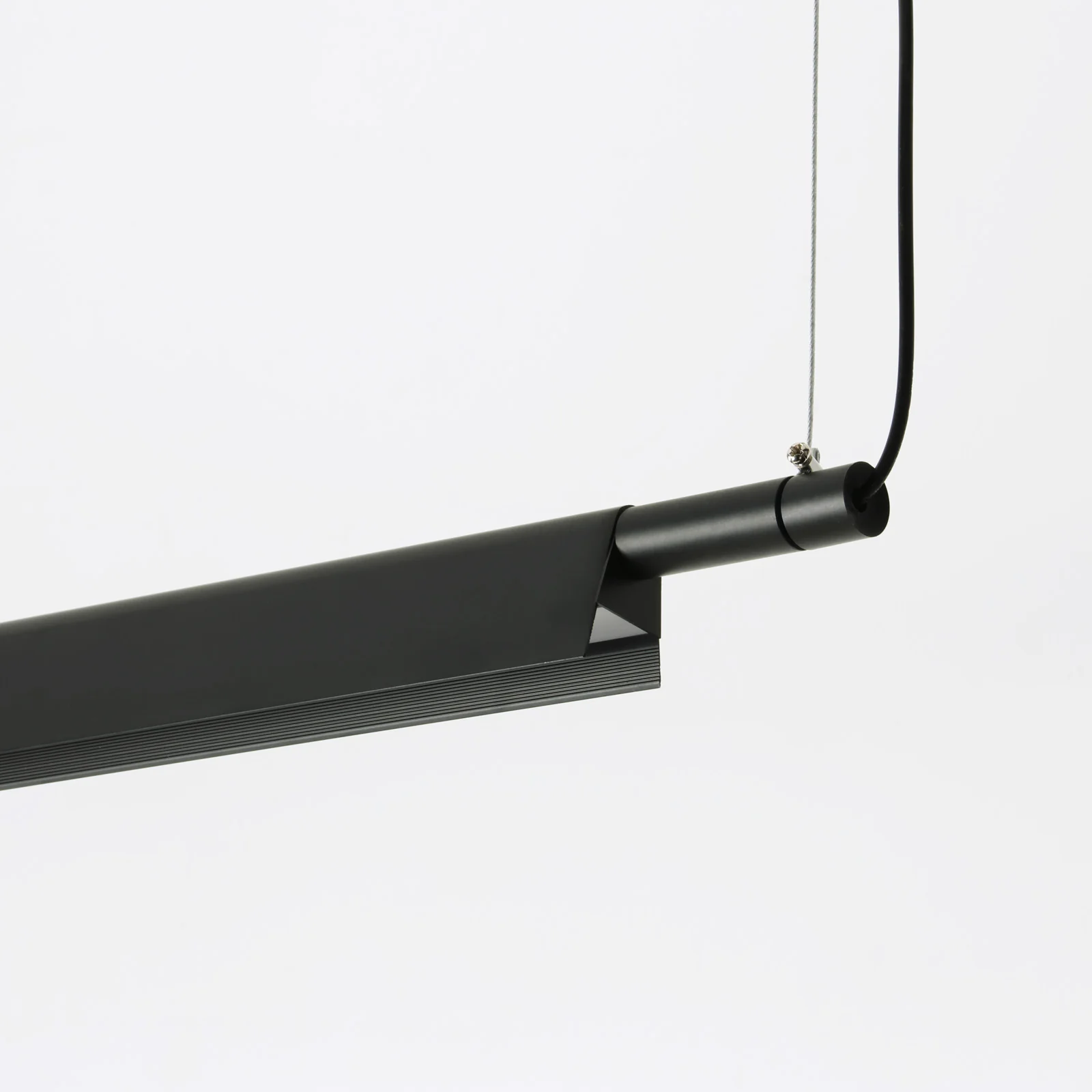 Ando Minimalist Line Black Kitchen Island Pendant Light - Image 8