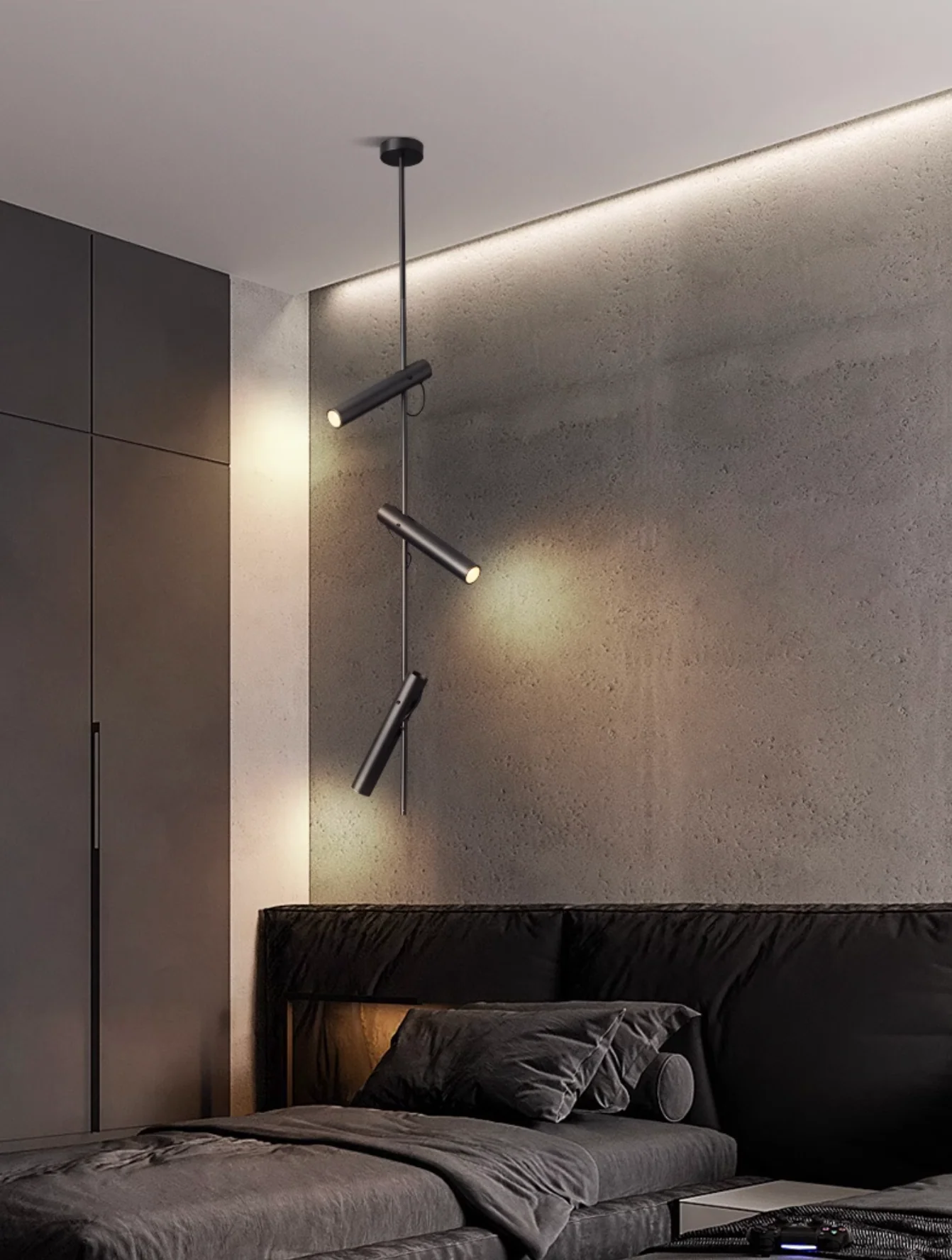 Ansel Minimalist Line Ceiling / Pendant Spot Light - Image 14