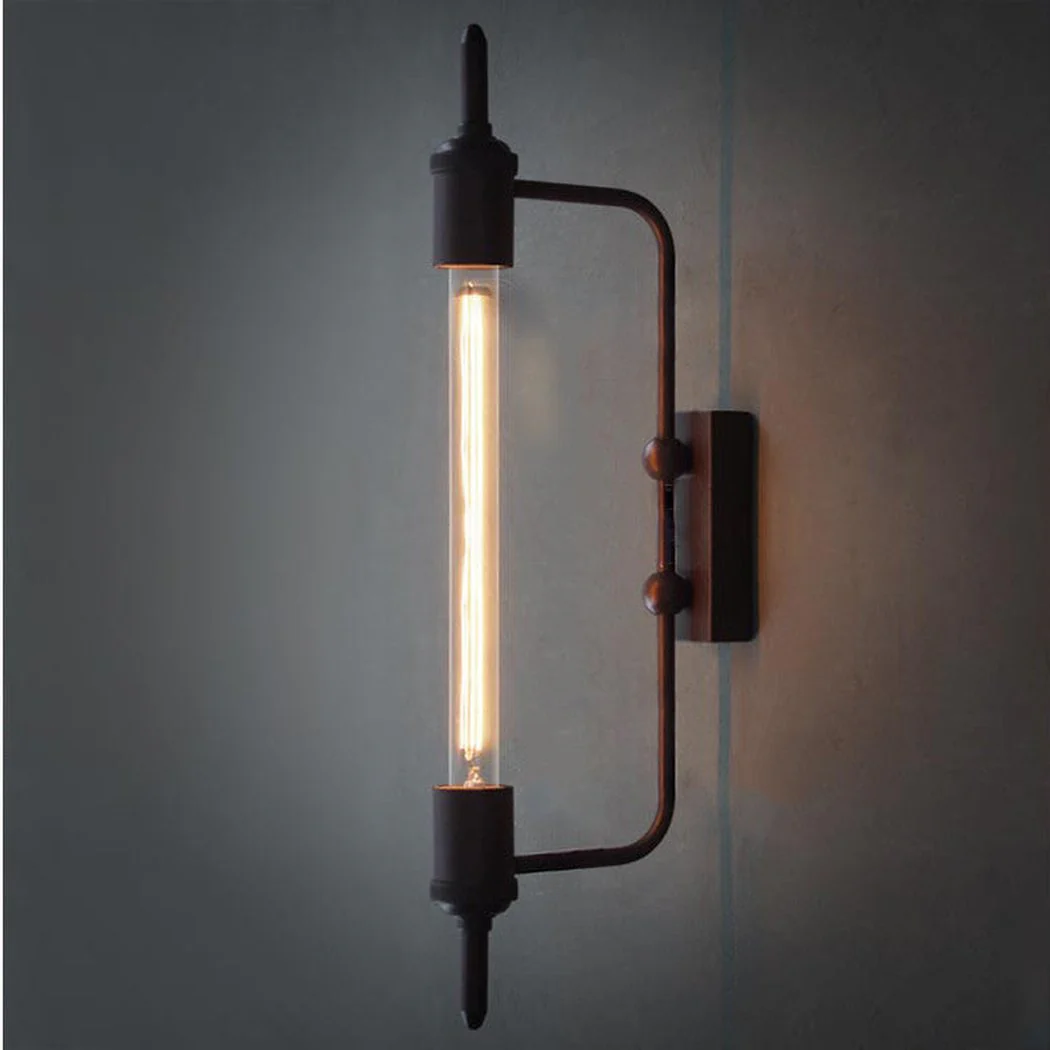 Antique Long Pencil Industrial Wall Light