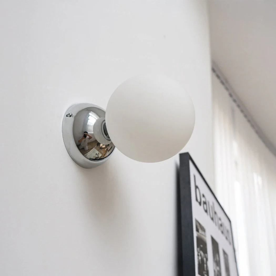 Argent Bauhaus Minimalist Wall Sconce / Ceiling Light - Image 11