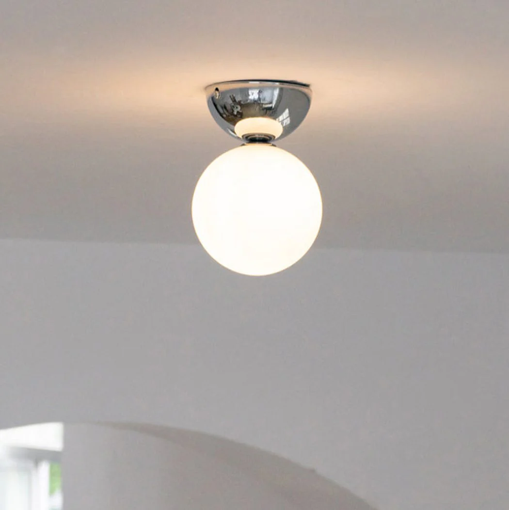 Argent Bauhaus Minimalist Wall Sconce / Ceiling Light - Image 12