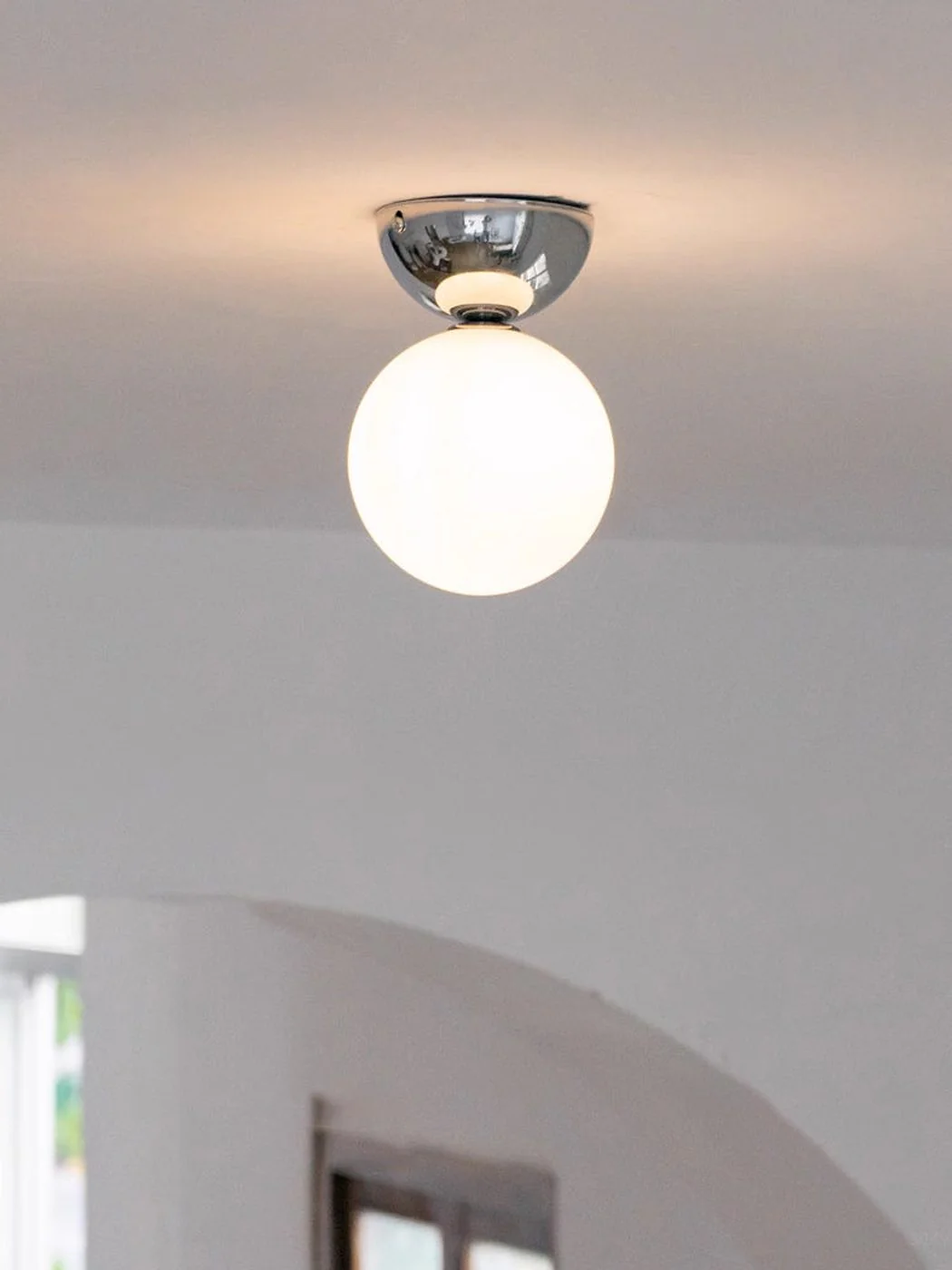 Argent Bauhaus Minimalist Wall Sconce / Ceiling Light - Image 15