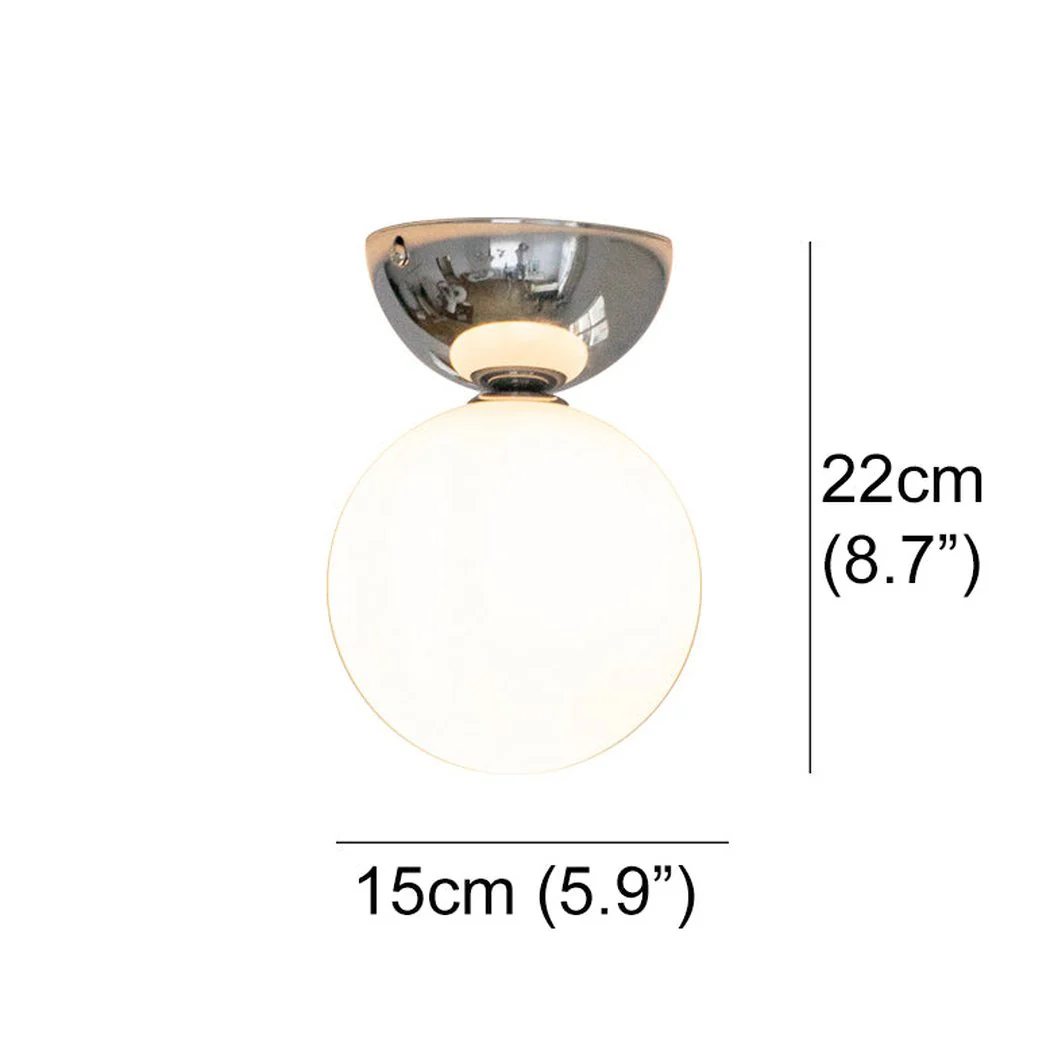 Argent Bauhaus Minimalist Wall Sconce / Ceiling Light - Image 18