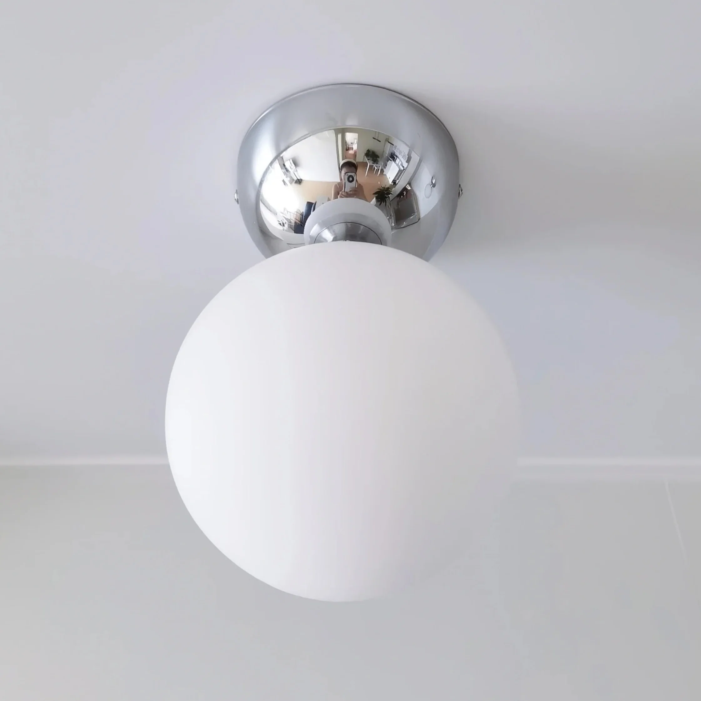 Argent Bauhaus Minimalist Wall Sconce / Ceiling Light - Image 3
