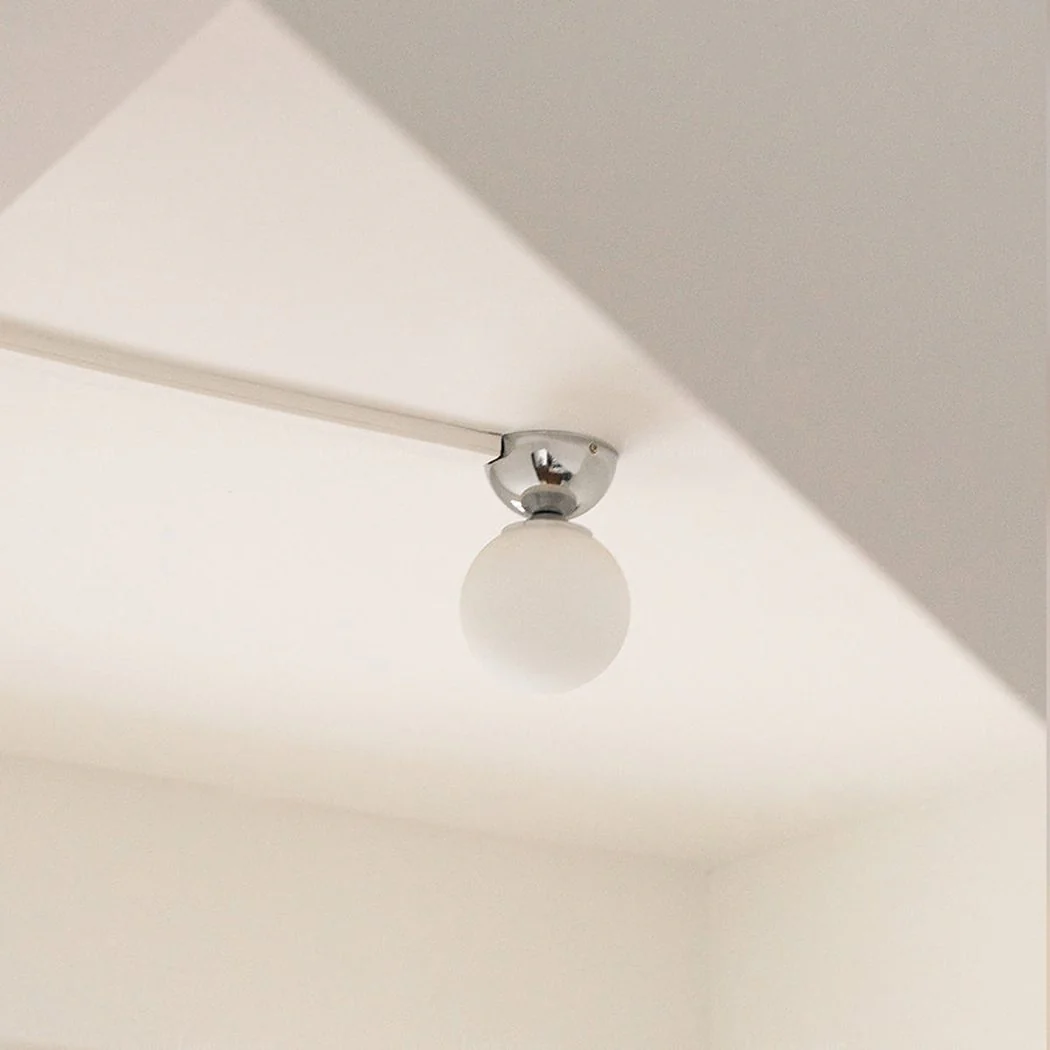 Argent Bauhaus Minimalist Wall Sconce / Ceiling Light - Image 9