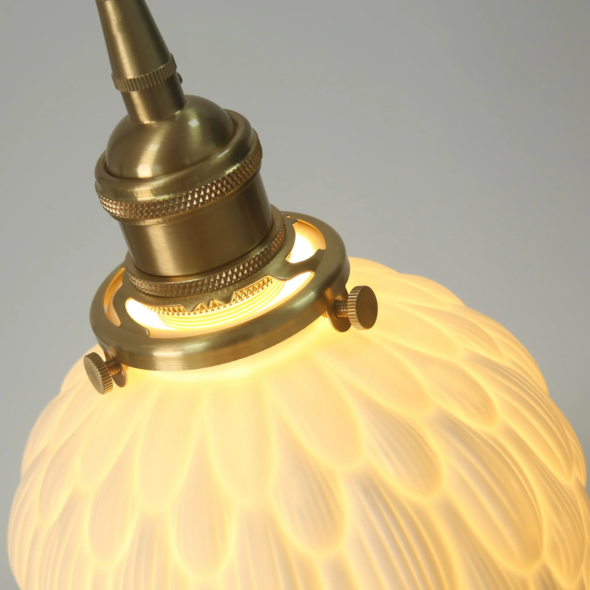 Artichoke Ceramic Porcelain Shade Pendant Light - Image 7