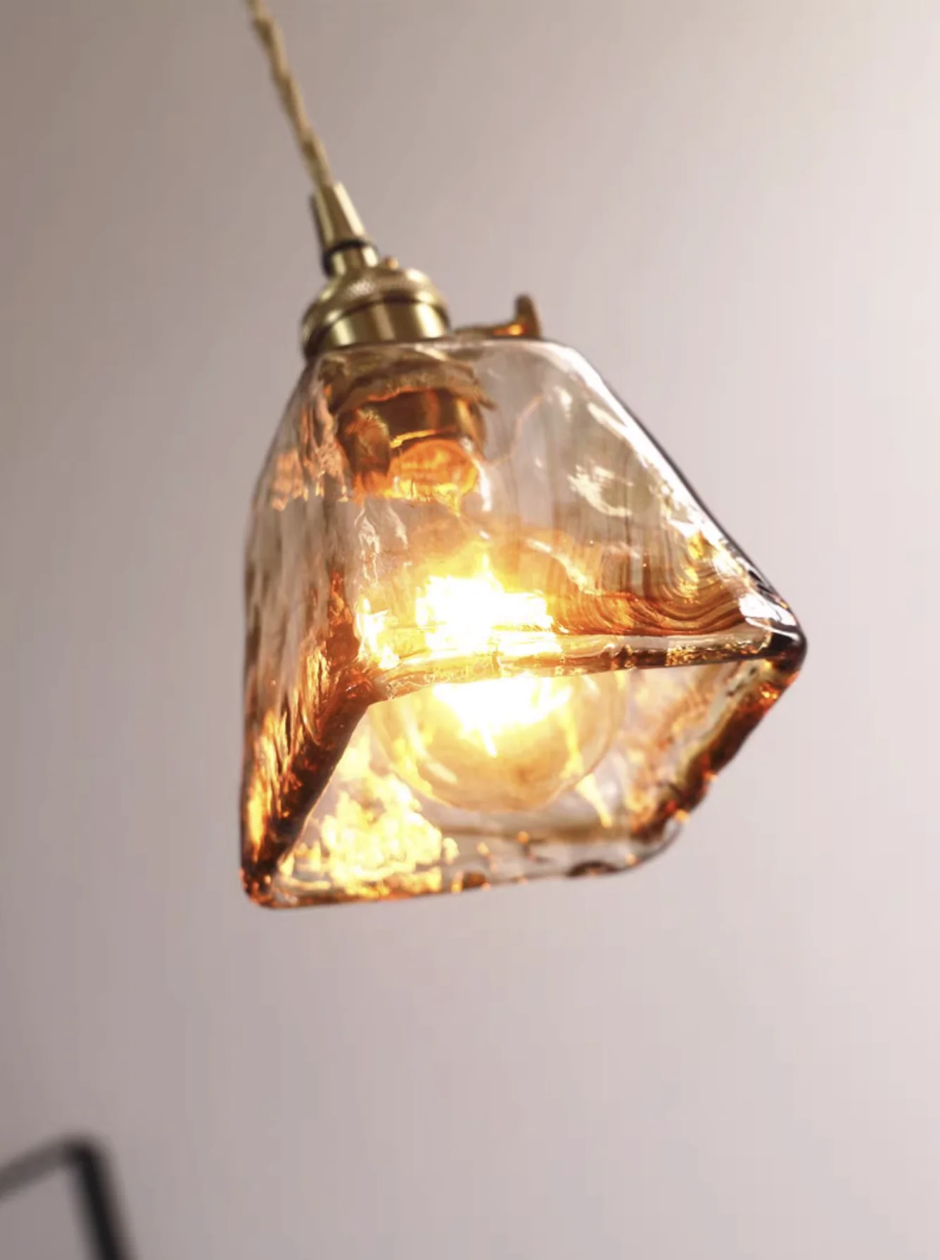Aurelian Tinted Melted Glass Pendant Light - Image 10