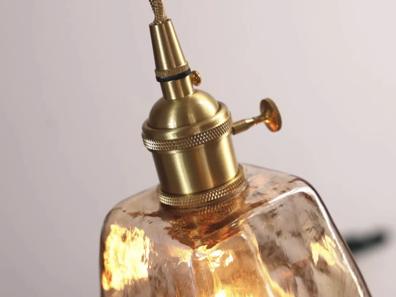 Aurelian Tinted Melted Glass Pendant Light - Image 11