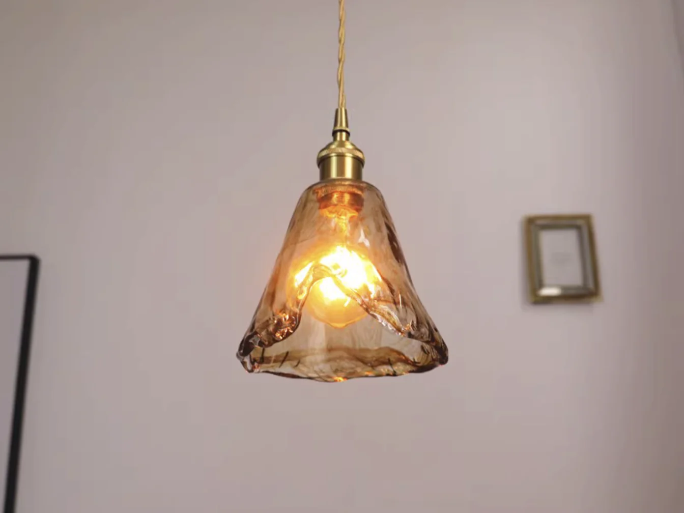 Aurelian Tinted Melted Glass Pendant Light - Image 12