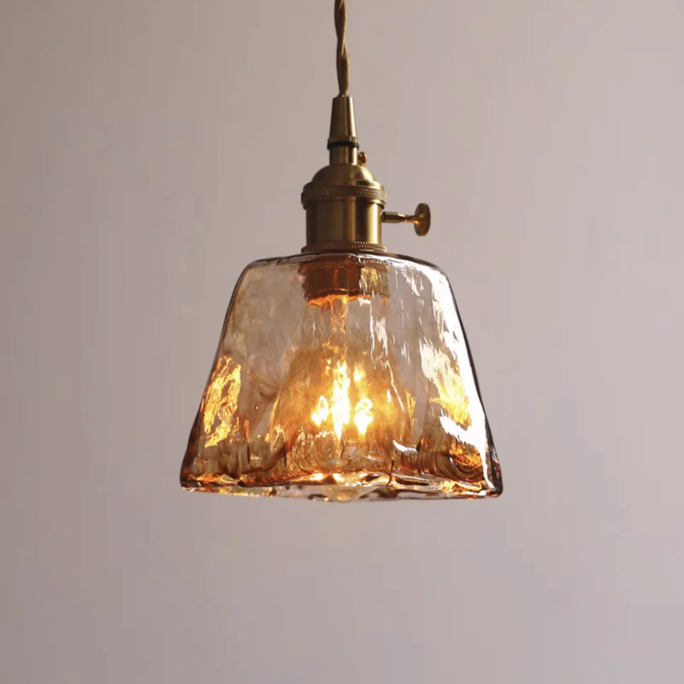 Aurelian Tinted Melted Glass Pendant Light - Image 17