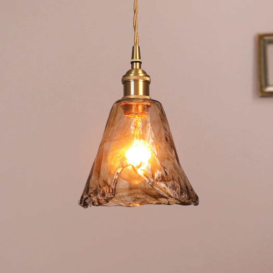Aurelian Tinted Melted Glass Pendant Light - Image 6