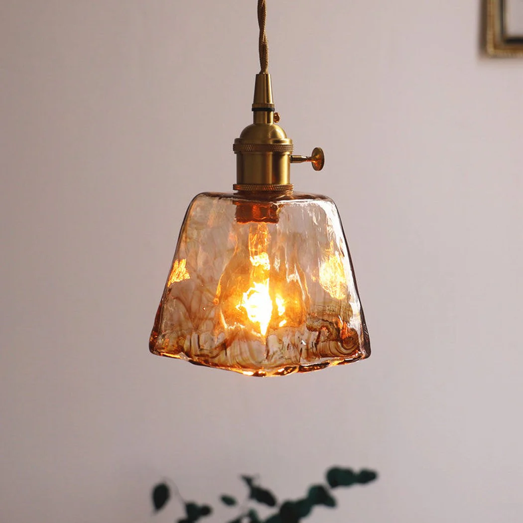 Aurelian Tinted Melted Glass Pendant Light - Image 8