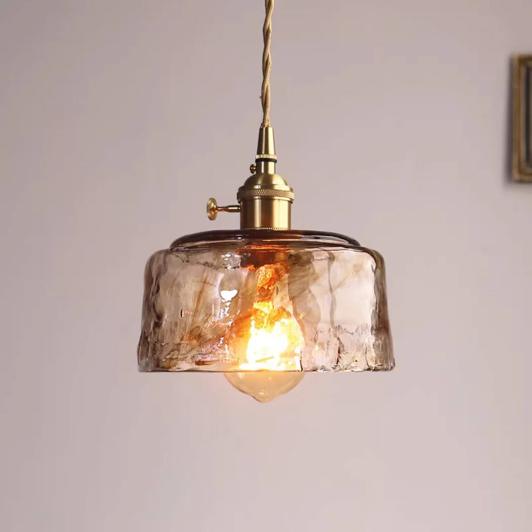 Aurelian Tinted Melted Glass Pendant Light - Image 9