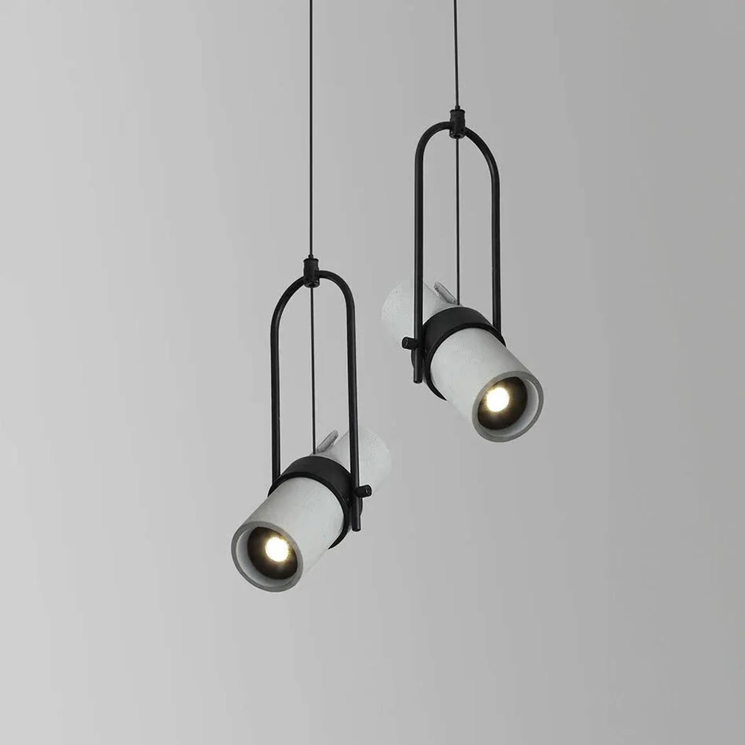 Basel Concrete Swivel Arm Minimalist Pendant Light