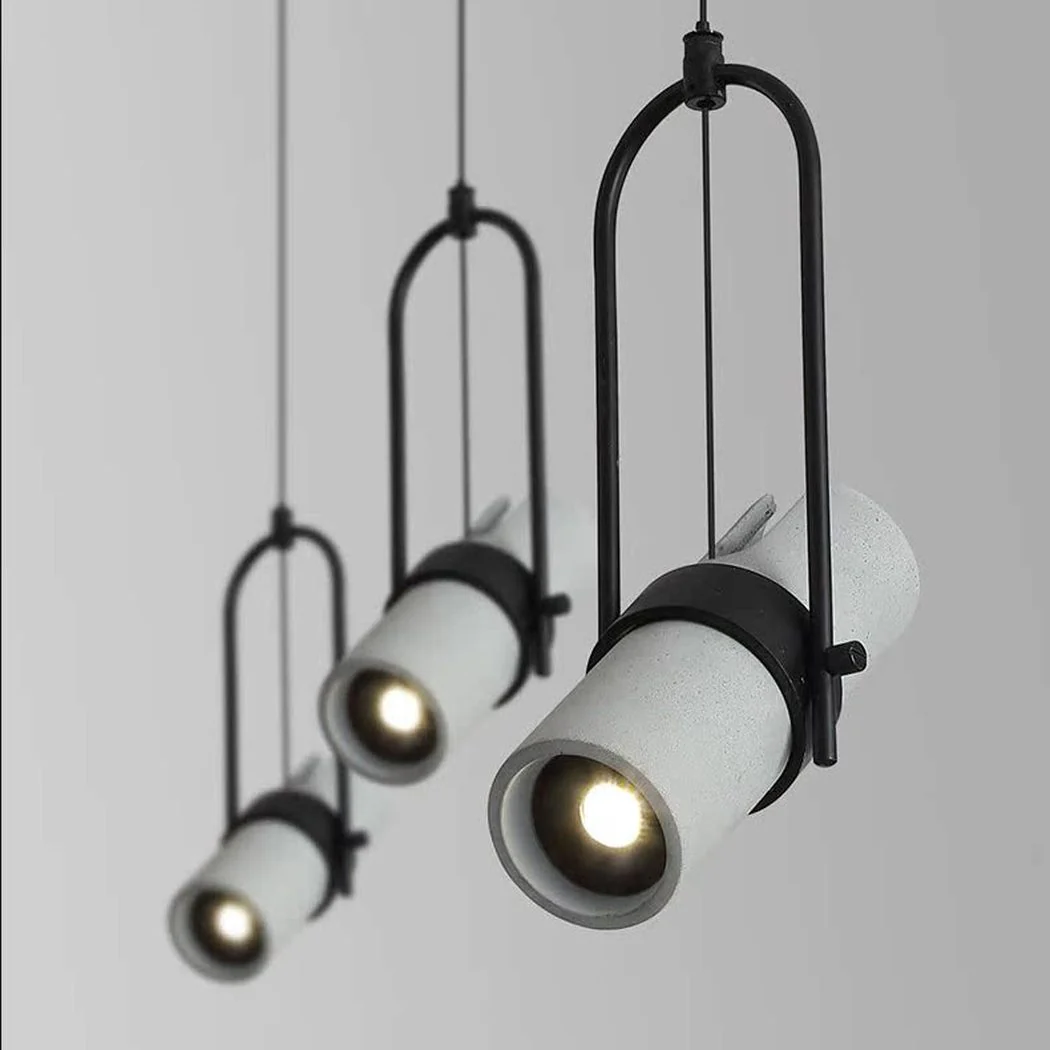 Basel Concrete Swivel Arm Minimalist Pendant Light - Image 11