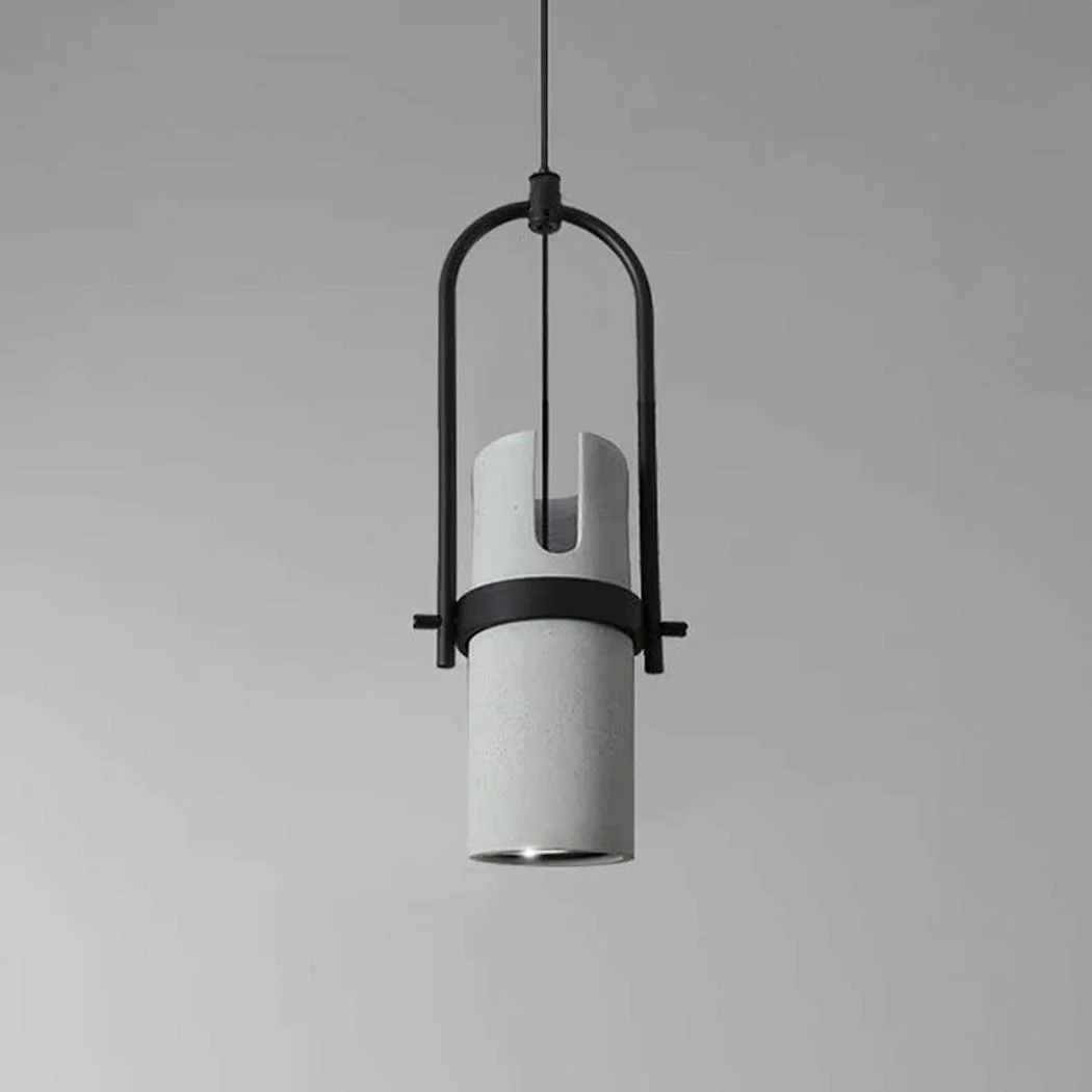 Basel Concrete Swivel Arm Minimalist Pendant Light - Image 13
