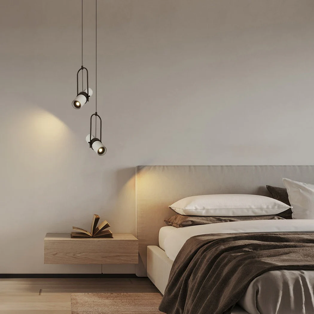 Basel Concrete Swivel Arm Minimalist Pendant Light - Image 8