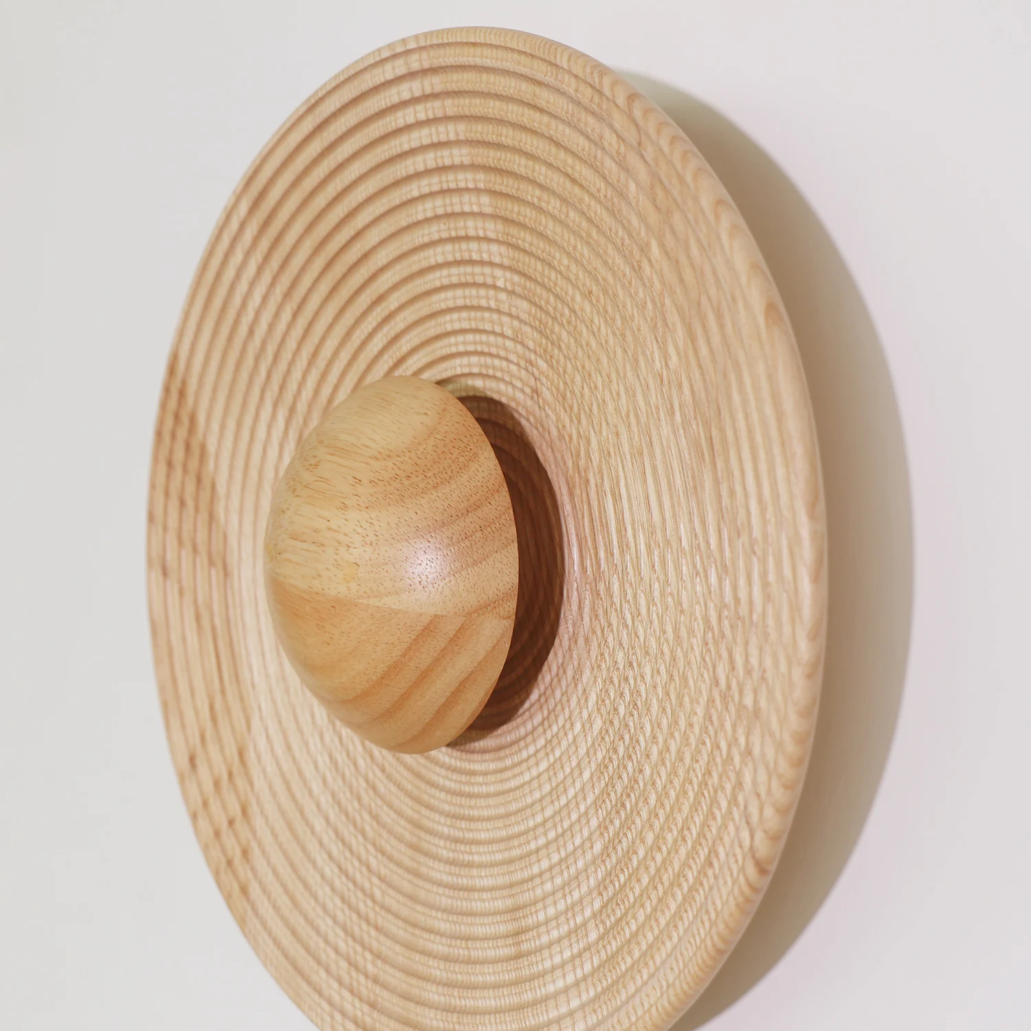 Birchwood Natural Wood Plate LED Wall Light - Image 10