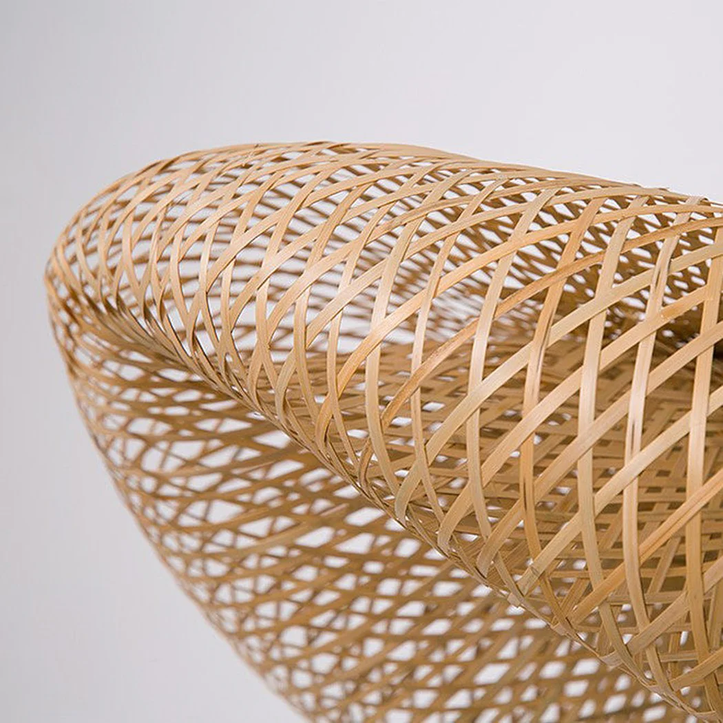Birds Nest Rattan Bamboo Pendant Light - Image 7