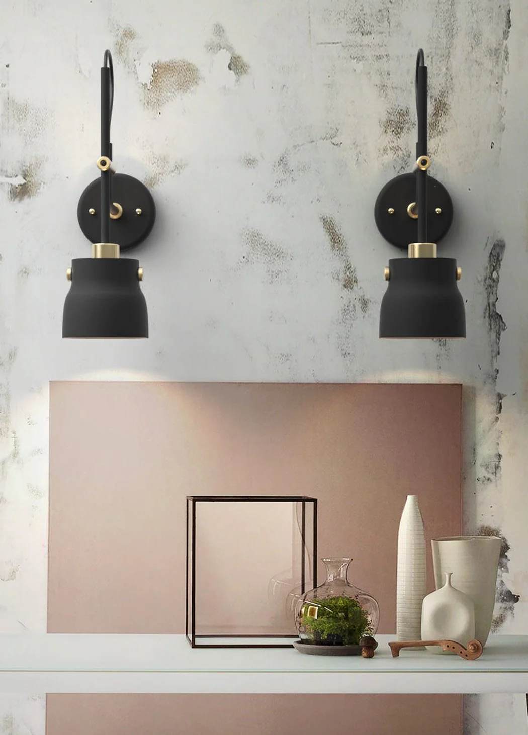 Black Hudson Wall Light - Image 11