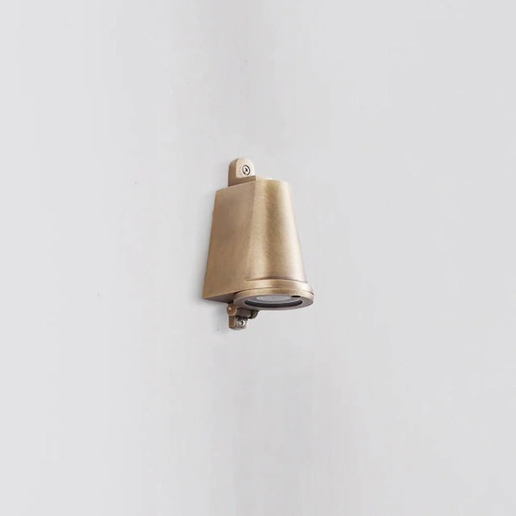 Bluebell Brass Outdoor Rain Proof Wall Light - Image 12