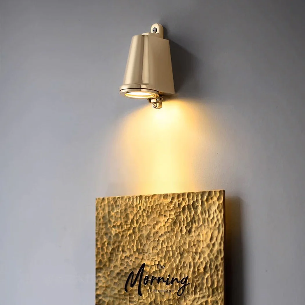 Bluebell Brass Outdoor Rain Proof Wall Light - Image 13