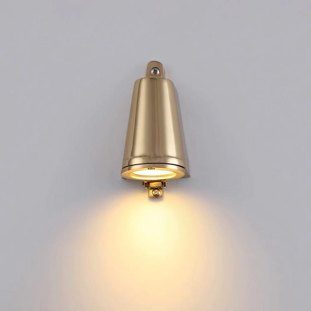 Bluebell Brass Outdoor Rain Proof Wall Light - Image 15