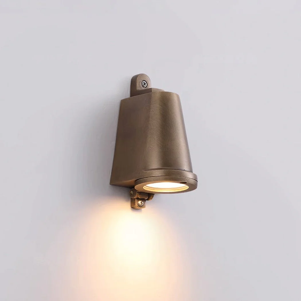 Bluebell Brass Outdoor Rain Proof Wall Light - Image 3