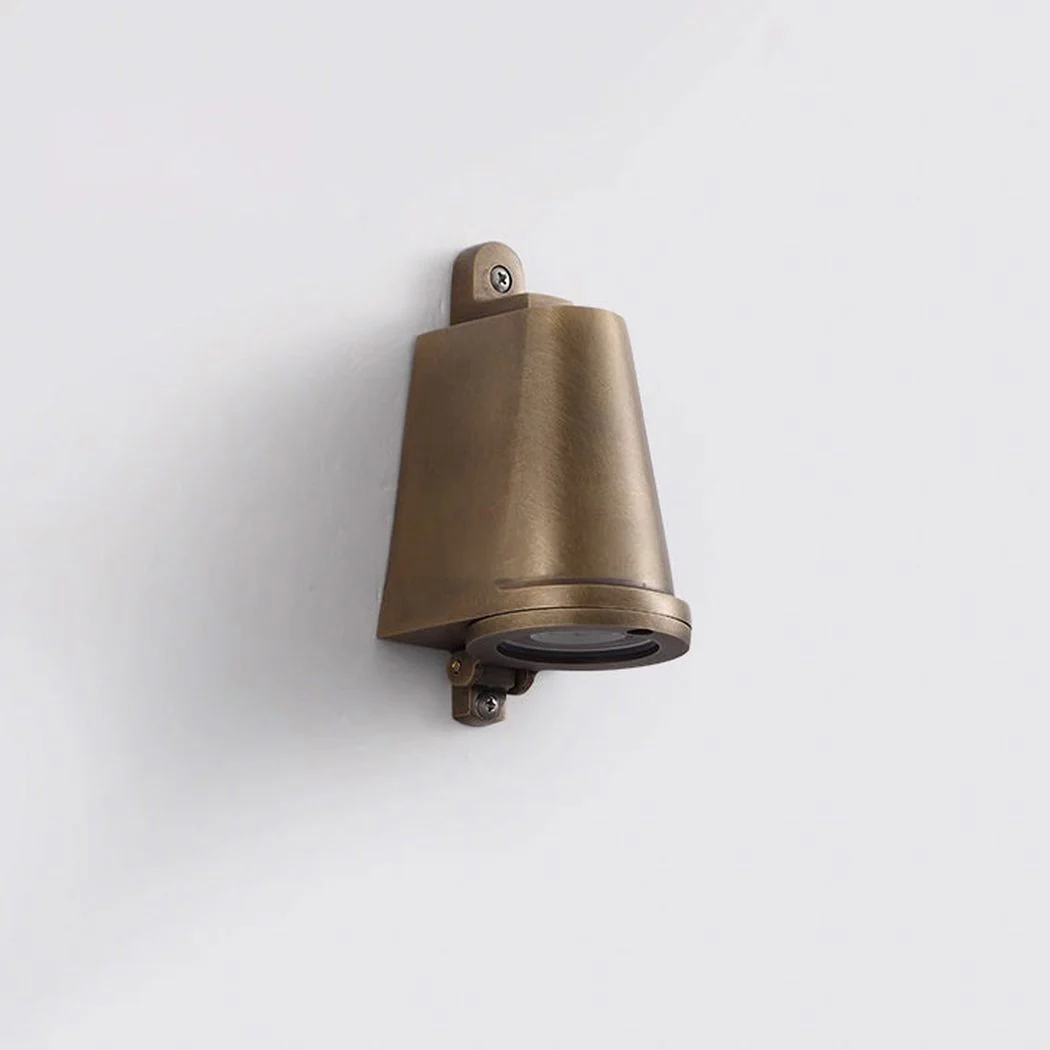 Bluebell Brass Outdoor Rain Proof Wall Light - Image 5