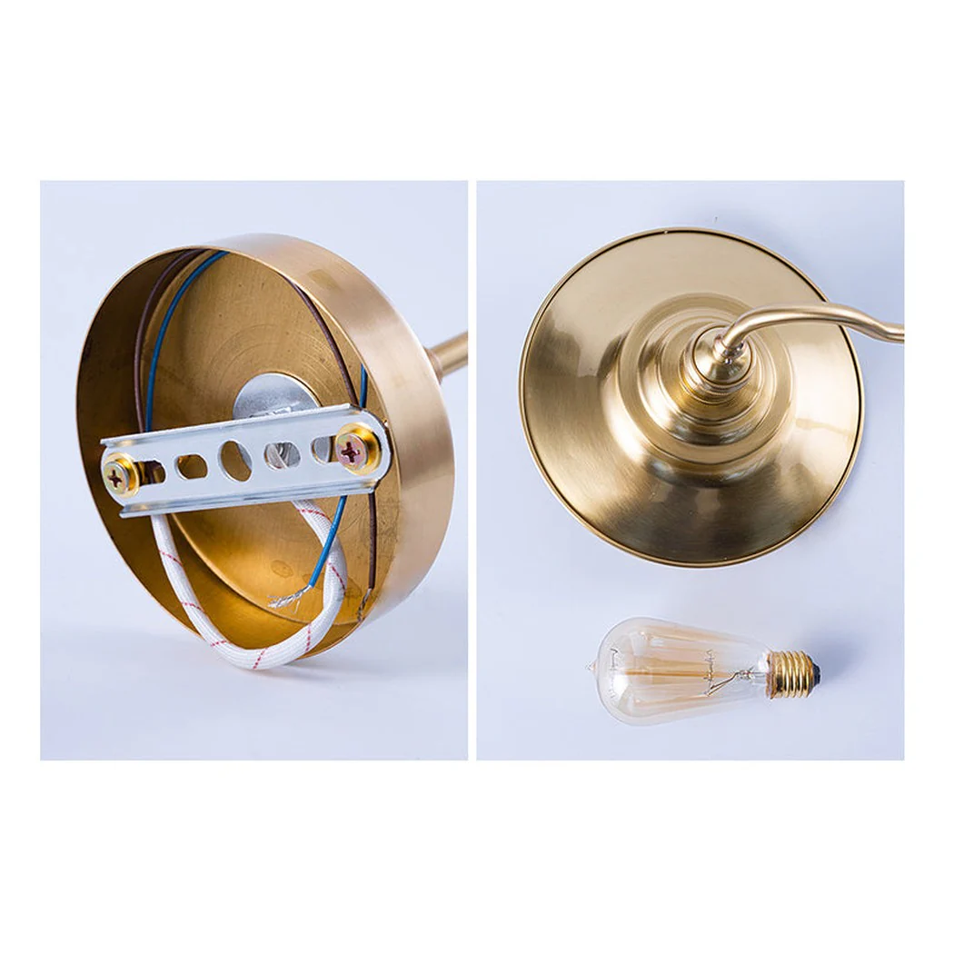 Brass Gooseneck Wall Light - Image 11