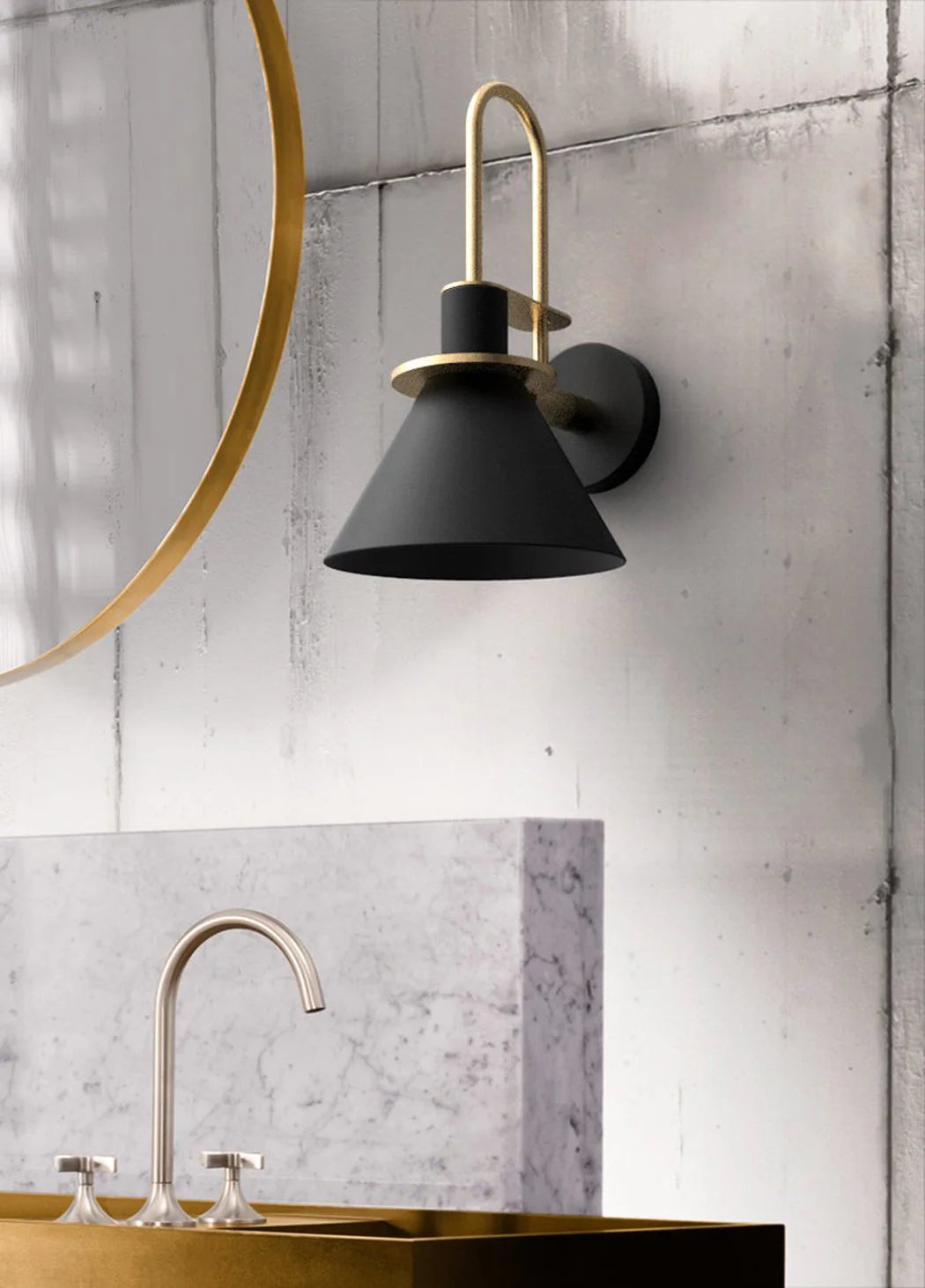 Brass Trumpet Modern Wall Light - Image 15