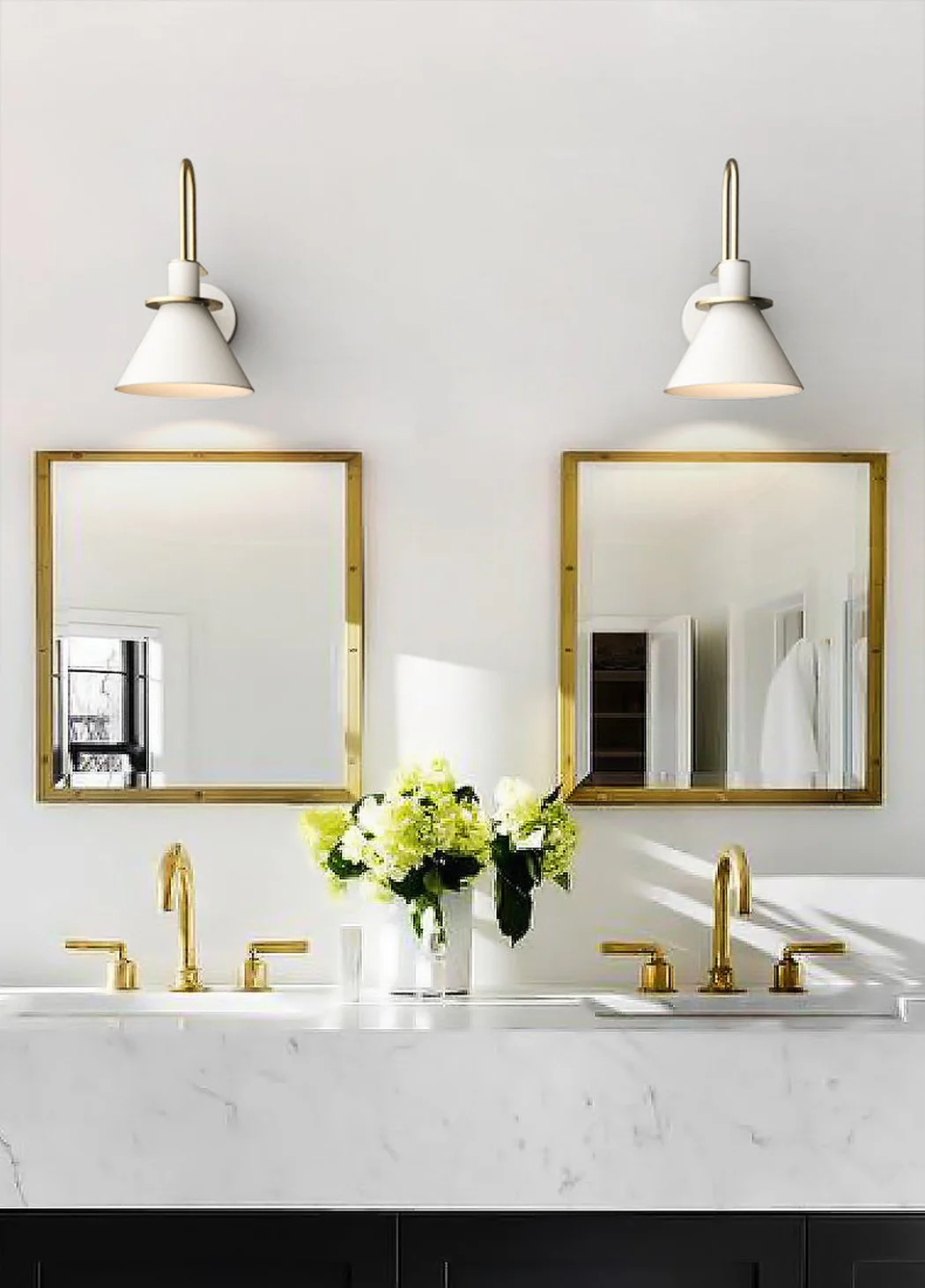 Brass Trumpet Modern Wall Light - Image 6
