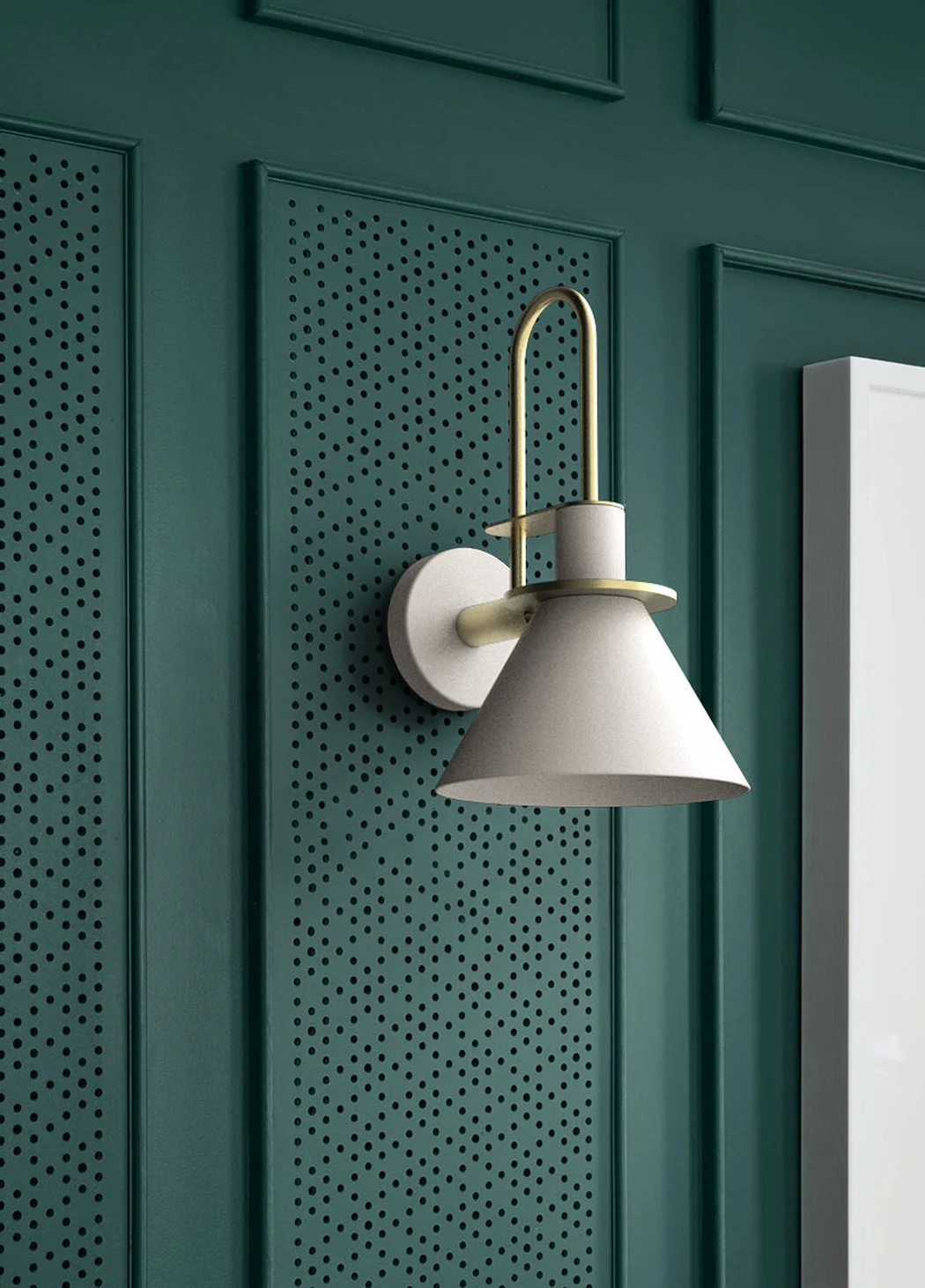 Brass Trumpet Modern Wall Light - Image 7