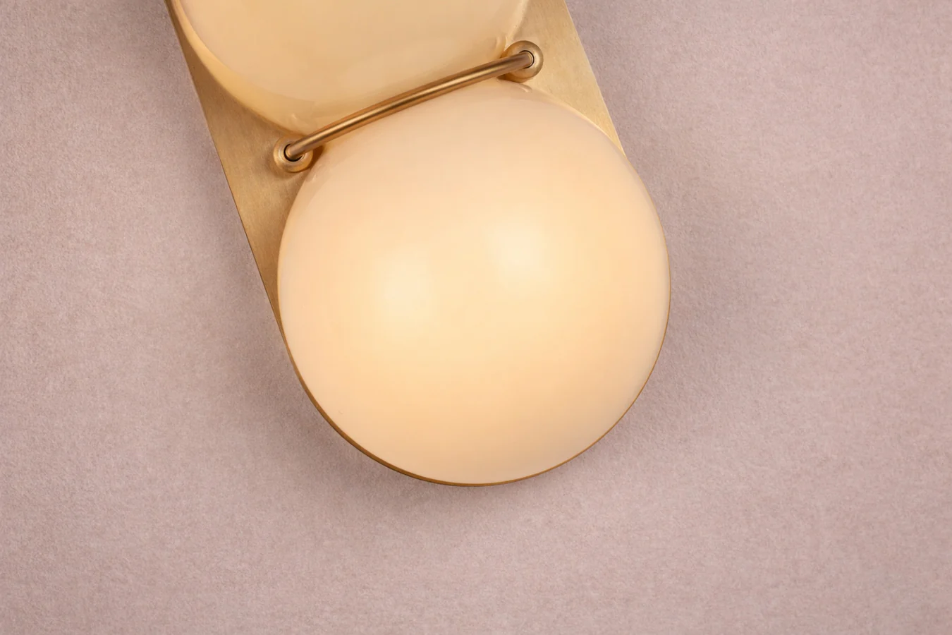 Capella Mid Century Modern Duo Sphere Wall Light Sconce - Image 15