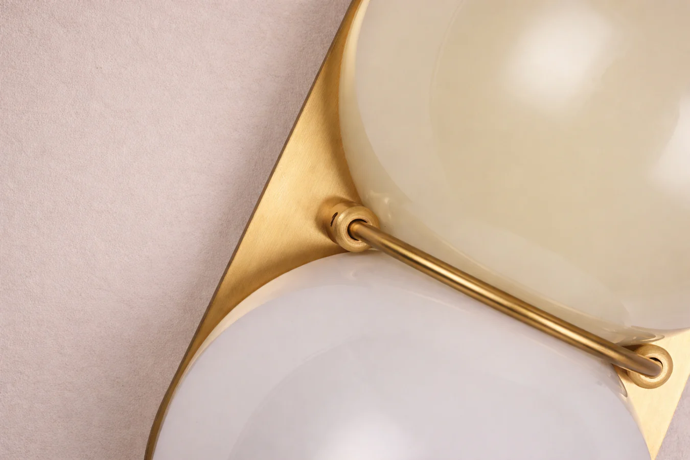 Capella Mid Century Modern Duo Sphere Wall Light Sconce - Image 16