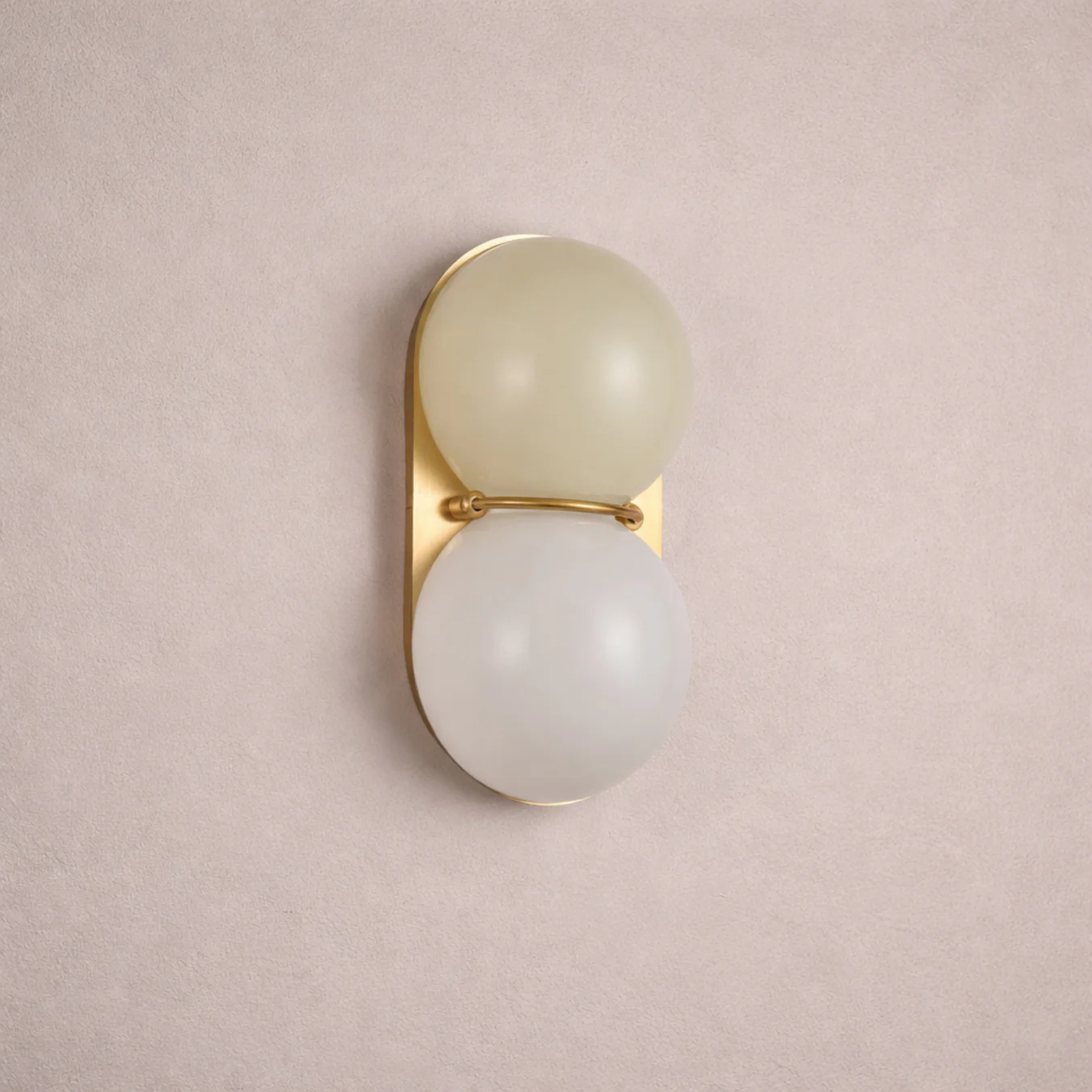 Capella Mid Century Modern Duo Sphere Wall Light Sconce - Image 17