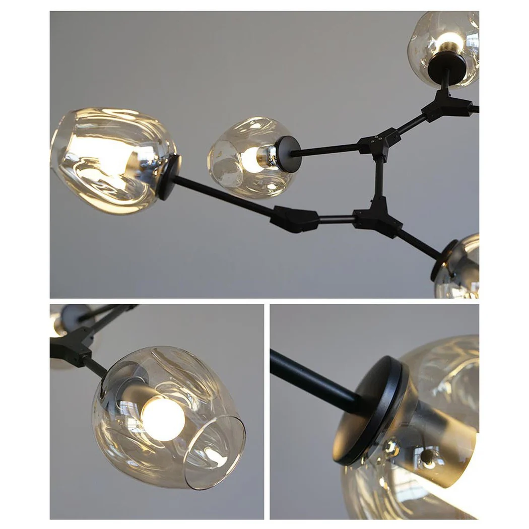 Carmen 8 head multi lamp pendant light branch chandelier - Image 11