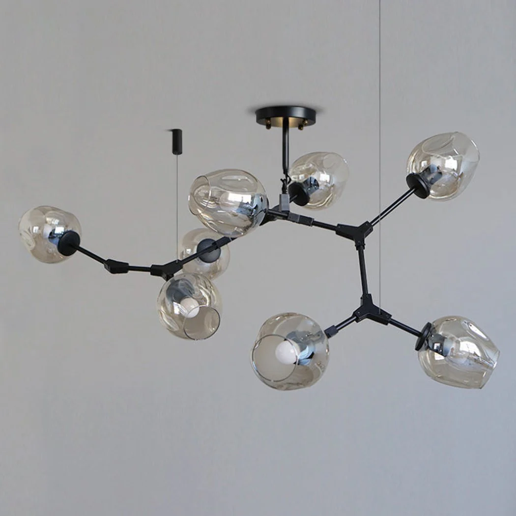 Carmen 8 head multi lamp pendant light branch chandelier - Image 13