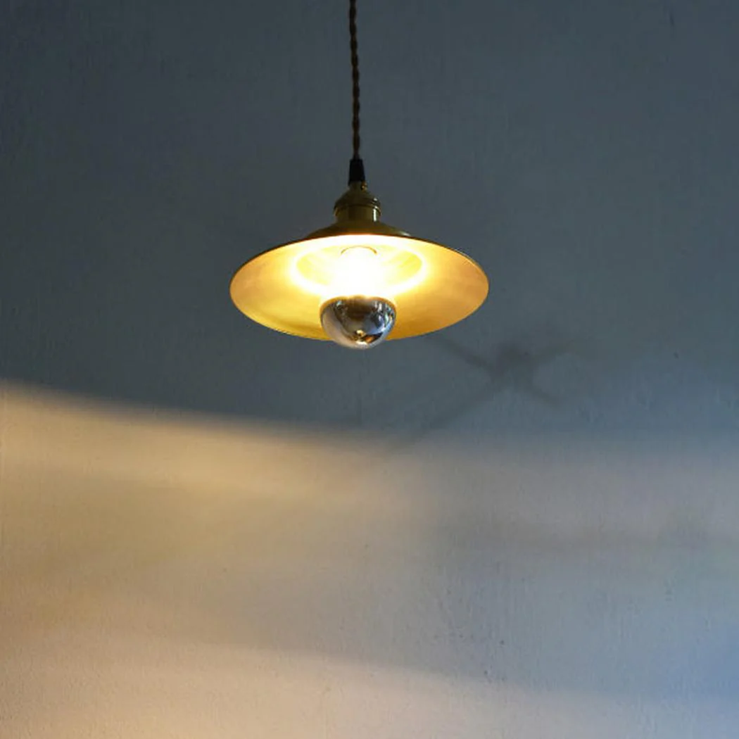 Cedric gold industrial pendant light - Image 10