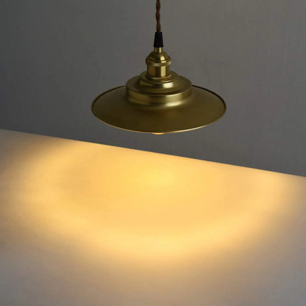 Cedric gold industrial pendant light - Image 12