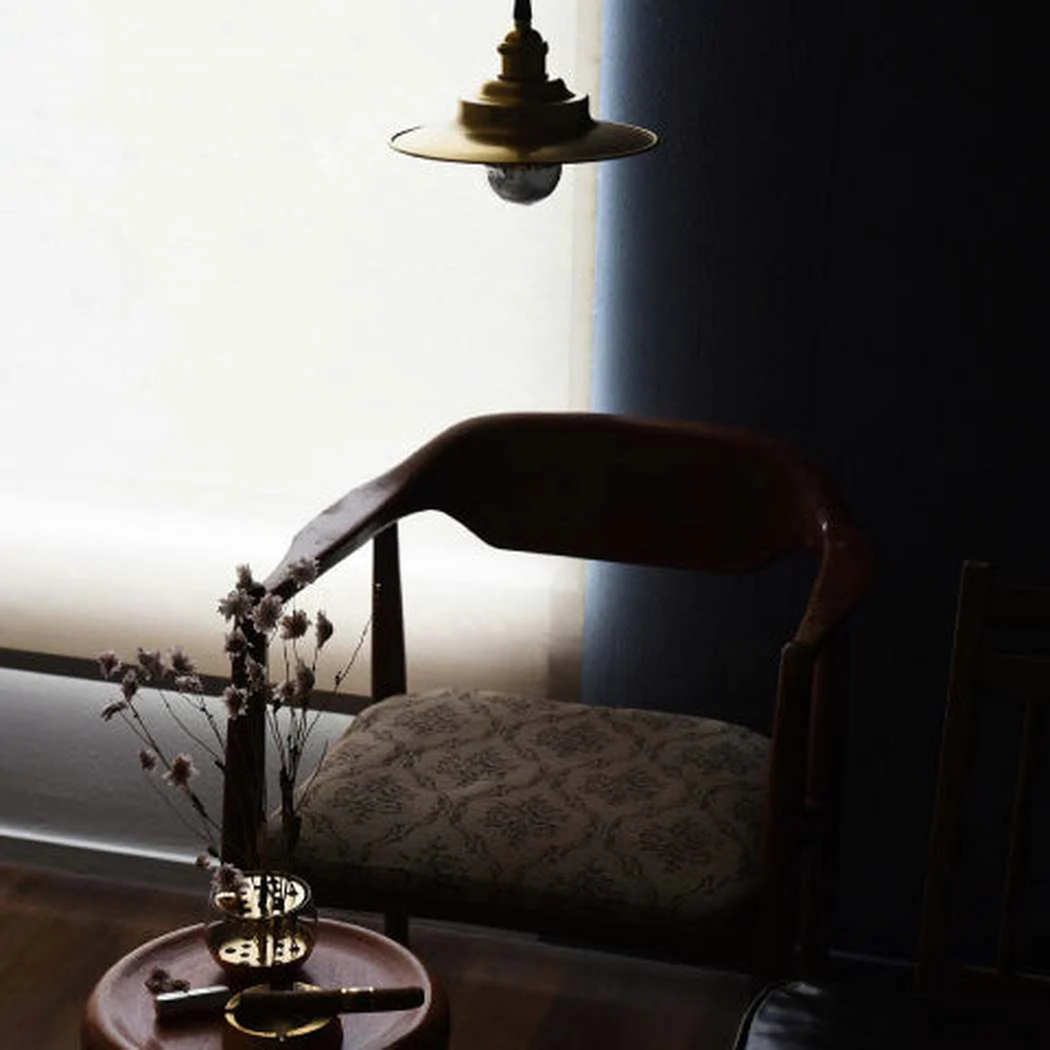 Cedric gold industrial pendant light - Image 13