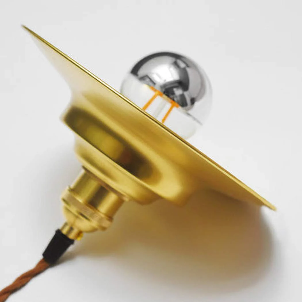 Cedric gold industrial pendant light - Image 2