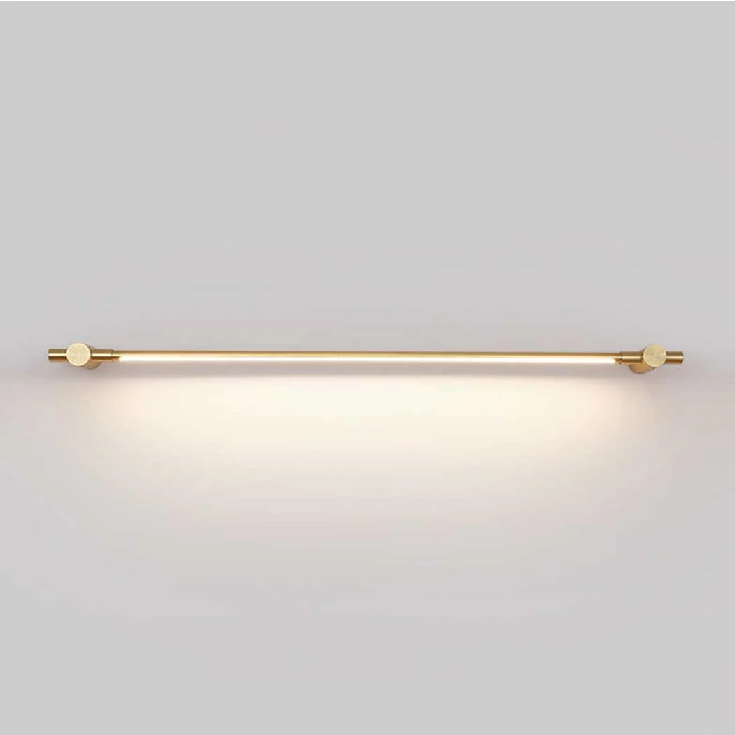 Chester Brass Line Artwork Painting Wall Light